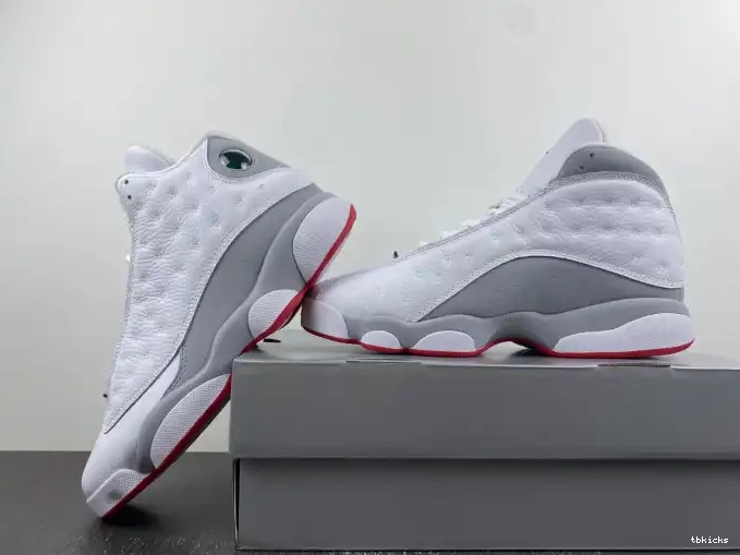 Cheap TB 414571-160 Wolf Air Jordan 13 Grey 0602